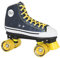 HUDORA Rollschuhe Roller-Skates Blue Denim, Disco-Roller, Gr. 42, 13016