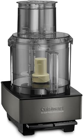 Maliyaw Custom 14-Cup Food Processor, Black