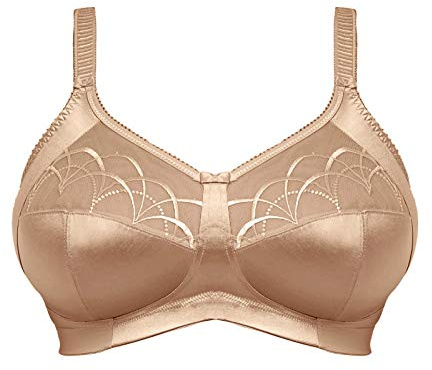 Elomi Women's Cate Full Coverage Comfort, Support, & Elegance. Dd+ Bras, Opaque, Hazel, 46DD