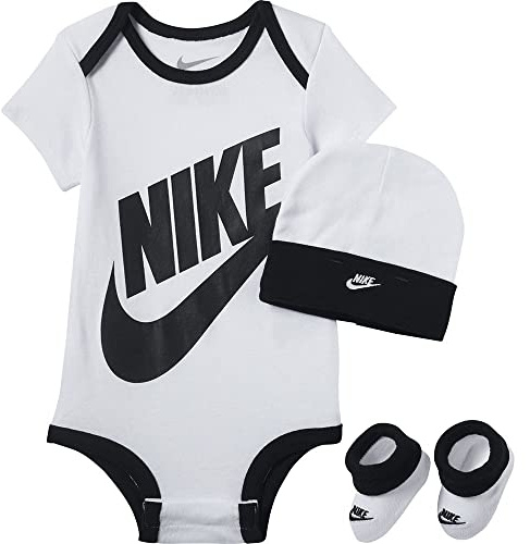 NIKE Unisex Kinder Futura Logo 3pc Set T-Shirt