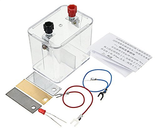 EsportsMJJ Primary Cell Experiment Kit Chemie Galvanische Zelle Box Halter Case
