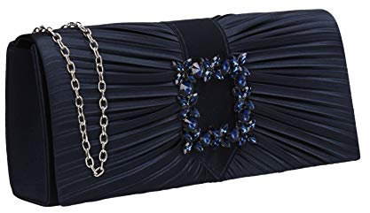 SwankySwans Damen Chloe Clutch, Marineblau
