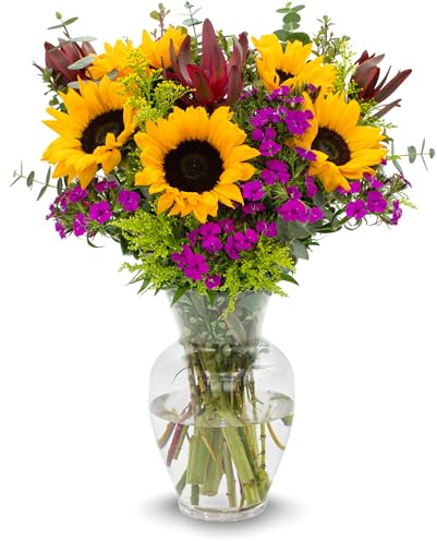 Stargazer Barn Wildflower Bouquet - Vase Included