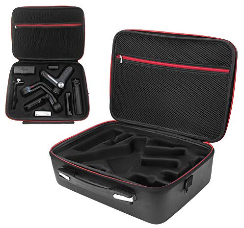 Protective Case for Gimbal Stabilizer, Waterproof EVA PU Carrying Bag for Zhiyun Weebill S and Accessories