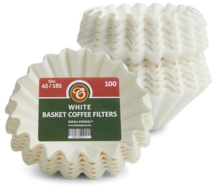 EDESIA ESPRESS - Korbfilterpapier Klein - 45/155mm - 300 Stück - kompatibel mit Kalita Wave KWF-155
