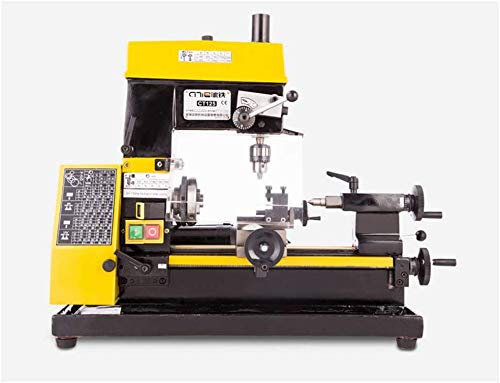 220V 180W Multi-Function Mini Lathe Machine Desktop DIY Drilling Milling Machine Tool Kit for Watches Repair, Machinery Parts DIY, Lab Teaching and More Industry Scene
