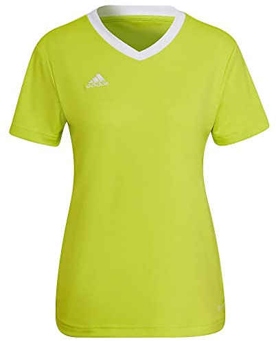 adidas Damen Entrada 22 Jersey, Team Semi Sol Yellow, L