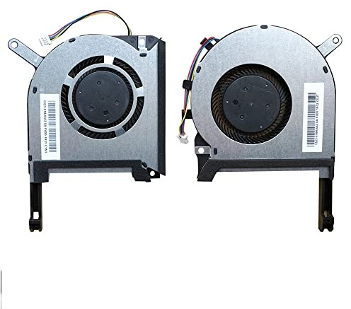 Ventole di raffreddamento CPU GPU for ASUS TUF Gaming A15 FA506 IV FA506IU FA506IH FX506 IU FX506LH Radiatore di raffreddamento parti del computer portatile di ricambio ( Color : CPU and GPU fan )