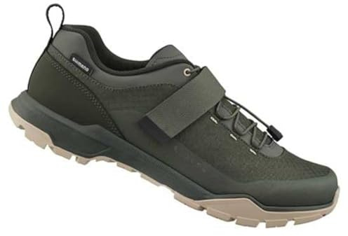SHIMANO Radschuhe SH-EX500 Schwarz Grün