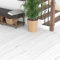 Oxdigi Revêtement de sol en PVC autocollant 3 m² - Aspect bois - Carreaux de sol épais - Pour porte d'entrée, salon, cuisine, bricolage - Découpable - 60 x 500 cm - Gris