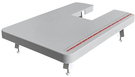 StitchTech Nähmaschinen Erweiterungstisch Kompatibel mit Singer Brand 44S, 4411, 4423, 4432, 4452, 5511, 5523, 5532, 6335 Heavy Duty Nähmaschinen (Grau)