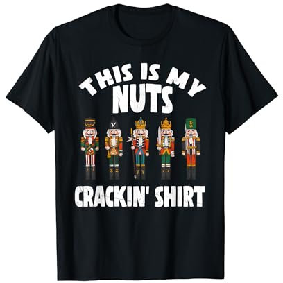 Lustiges Nussknacker-Kleid für Nuss-Liebhaber, Weihnachten, passende Familie T-Shirt