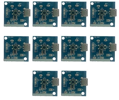 Hanabitx 10 unids/set placa base ventilador portátil multifunción USB Mini ventilador placas madre N6-080