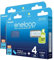 Eneloop Lot de 2 x 4 Piles Rechargeables Ni-MH Mignon AA 2000mAh + Boite de Rangement