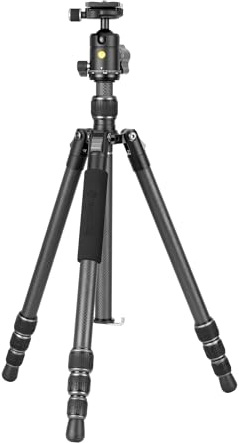 VANGUARD VESTA GO 234CB CARBON TRAVEL TRIPOD WITH BALL HEAD - 4.5KG LOAD CAPACITY