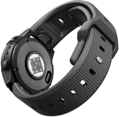 Negatta Cinturino in silicone compatibile con Garmin Instinct Watch, Quick Fit da 22 mm, per Fenix 7/6/5/Forerunner 965/955/945/935/745/Epix 2/Approach S70/S62/S60/Quatix 7/6/5/MARQ