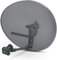 Generic Satellite Dish Antenna 80CM X 60CM - MK 4 Quad LNB - Fixing Pack & Bolts - Wall Bracket Pack - Zone 2