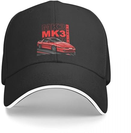 AIETPOIJ Basecap The Legend Supra MK 3 Crimson Red Baseball Cap Anime Hat Man Caps Westernhüte Icon Caps für Männer Frauen Geschenk