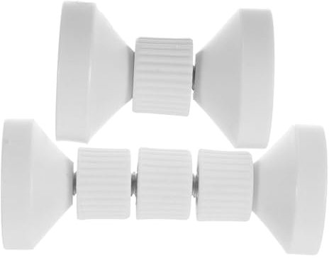 KOCKSHION 2st Am Bett Couchstopper Lamellen Kopfteilstopper Bettstopper Für Kopfteil Rahmen Bett Mit Stauraum Kopfteilstreben Verstellbares Bett Einstellbar Schläfer Tailliert Abs Weiß