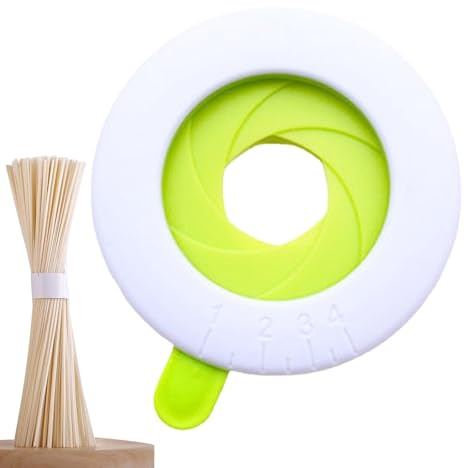 Genikeer Mesure De Spaghetti, Mesure des Pâtes, Outil De Mesure De Spaghetti Réglable, Mesureur De Portions De Pâtes pour 1 À 4 Portions, Outil De Cuisine pour Mesureur De Spaghettis & Pâtes
