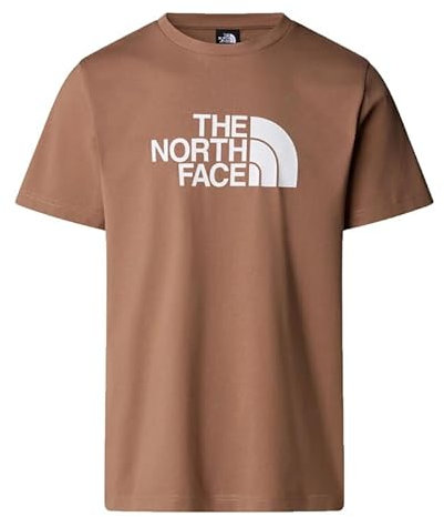 THE NORTH FACE NF0A8A6C6E1 M S/S Easy Tee T-Shirt Herren Latte-TNF White Größe XXL