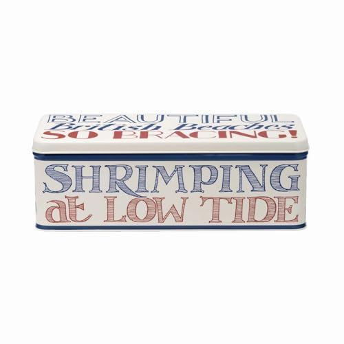 Elite Tins Emma Bridgewater Coast Toast Long Deep Rectangular Tin - 240 x 100 x 70mm