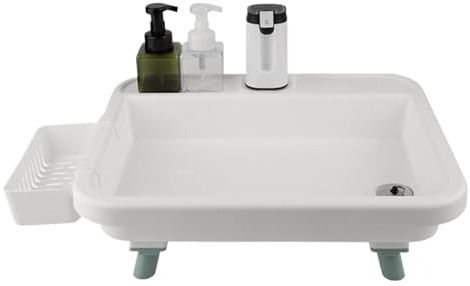 Lavabo pour camping - Organisateur en acier carbone - Station de lavage portable pour l'extérieur - Pour Espace de Travail, Salon et Cuisine - Intérieur