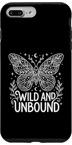Butterfly Witchy Nature Aesthetic Wild and Unbound Case for iPhone 7 Plus/8 Plus