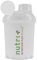 Nutri + Nano-Shaker 300ml (transparent) - extra klein für unterwegs zum Mitnehmen - mit Schraubverschluss, Deckel und Siebeinsatz - BPA-frei Plus