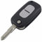 Coque clé pour Renault Clio Kangoo Master Clio Modus Trafic Twingo Wind -2 Boutons-Modèle avec Emplacement Pile-Télécommande Plip Phonillico®