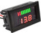 ARCELI Car Marine Moto LED Voltmetro digitale Voltmetro Indicatore di livello batteria 12V-60V (rosso)