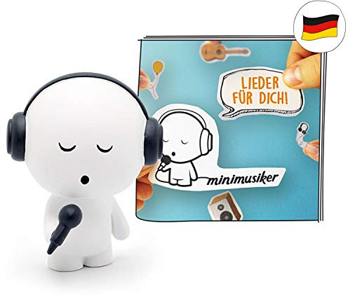 tonies Hörfiguren für Toniebox, Minimusiker – Lieder Kinderlieder für Kinder ab 3 Jahren, Spielzeit ca. 50 Minuten