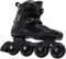 LIKU Professionelle Inlineskates Unisex (Herren 11, Damen 12) Schwarz