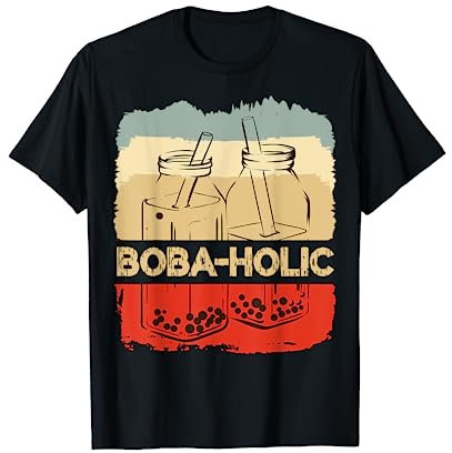 Boba-holique Boba Tapioca Perle Bobba Boisson Boisson Lait T-Shirt