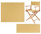 Wowlela Regiestühle Ersatzbezüge, Regiestuhlbezüge-Set für Regisseurstuhl, Hocker-Schutz & schimmelfeste Canvas-Sitzbezüge