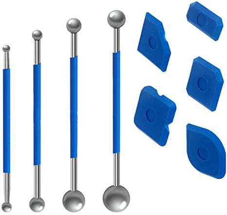 Shiyan Schaber-Werkzeug-Satz,Verstemmungs-Entferner-Werkzeug - Sealant Finishing Tool Silikon Glätten Verstemmen Profillinie Fugeneckenwerkzeug Für Tapeten