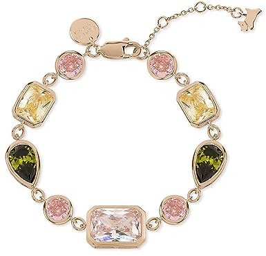 RADLEY Ladies Tulip Street 18ct Rose Gold Plated Multi Shaped Czech Stone Bracelet RYJ3308S