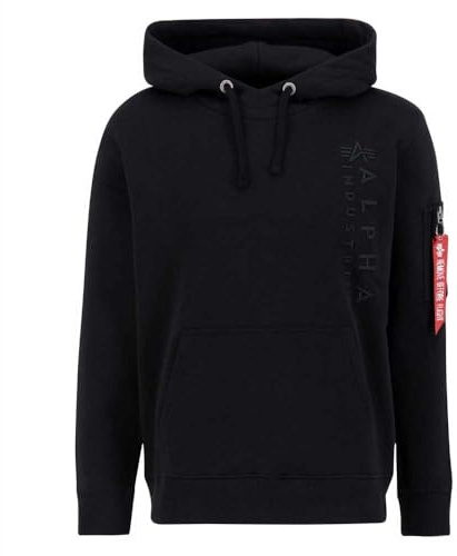 Alpha Industries Herren Alpha Industries Emb Hoody Kapuzensweat für Herren Kapuzenpullover (1er Pack)