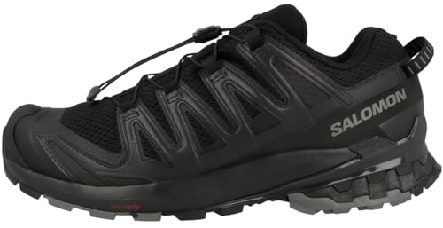 Salomon Herren 472718_44 2/3 Running Shoes, Black, EU
