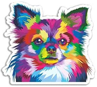 3D Hunde Aufkleber Autoaufkleber 13Cm Für Chihuahua Hund Auto Aufkleber Vinyl Wasserdicht Fein Aufkleber 3D Grafik Anime Comic Zeichen