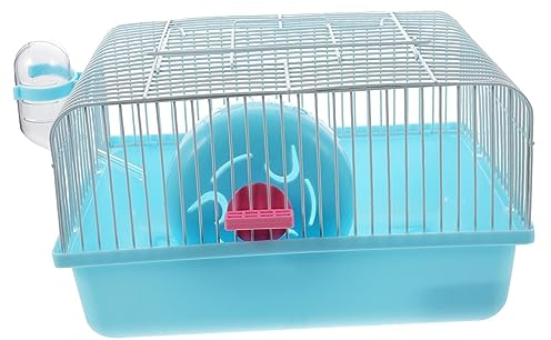 Ipetboom 1 Satz Hamsterkäfig Lebensraum Für Kleine Hamster Rennmauskäfig Kleines Tierheim Kleintierkäfig Hamster-reisekäfig Hamster Tragetasche Igel Chinchilla Haustier Plastik Reisen