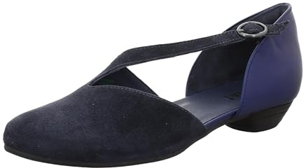 Think! Damen Grace Nachhaltige Ballerinas, Water Kombi 8000, 40 EU