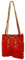 Albsales Trachtentasche Dirndltasche Handtasche echt Leder Handtasche Oktoberfest Wasen (Rot)