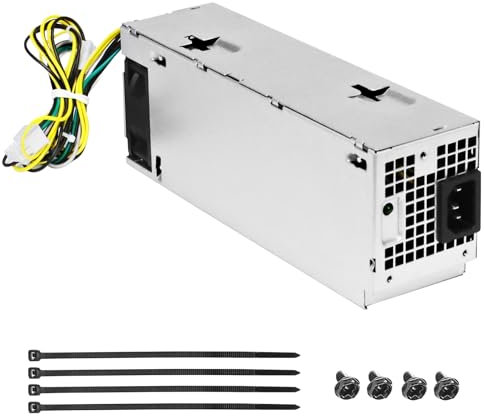 S-Union L240ES-00 H240ES-02 B240AM-02 240 W Alimentation compatible avec Dell OptiPlex 3050 5050 7050 Mini Tour J61WF DK87P F484X DW3M7 HT04K (connecteur 6 broches + 4 broches)