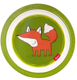 SIGIKID Teller Fuchs Forest Fox rPET für Kleinkinder und Kinder Unisex