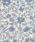 Rasch Tapete 330410 - Vliestapete mit Blumen in Blau, Beige aus der Kollektion Paraiso - 10,05m x 0,53 m (LxB)