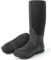Ubon Stivali Gomma Uomo Alti Impermeabili in Neoprene Allarga Scarpe da Pioggia Traspiranti Comode Resistenti Stivali da Caccia Esterno Lavoro Pesca Giardinaggio Avventura Nero 45.5