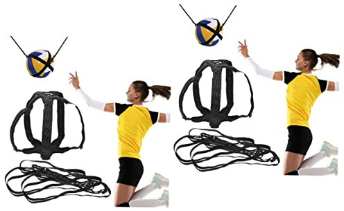 Milisten 2 Juegos De Equipo De Entrenamiento De Voleibol Herramienta Para Practicar El Saque Y El Golpeo.