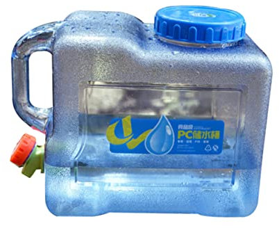 Sosoport 8l Wasserbehälter Für Auto Camping Outdoor Tragbarer Aufbewahrungsbehälter Zapfhahngriffe