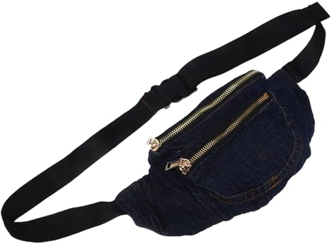 SAFIGLE Denim-umhängetasche Für Damen Gewaschene Vintage-taschennähte